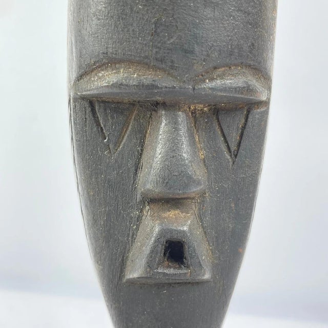 African Early 20th Century Toma Wood Passport Mask Landai Guinea For Sale - Image 3 of 8