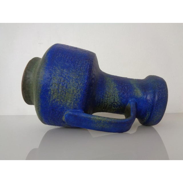 Large Majolika Ceramic 7317 Floor Vase by Fridegart Glatzle for Karlsruher Majolika, Germany, 1970s For Sale - Image 9 of 18