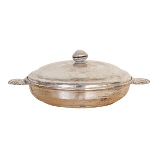 1940s Art Deco Shell Bowl With Lid, Spain For Sale
