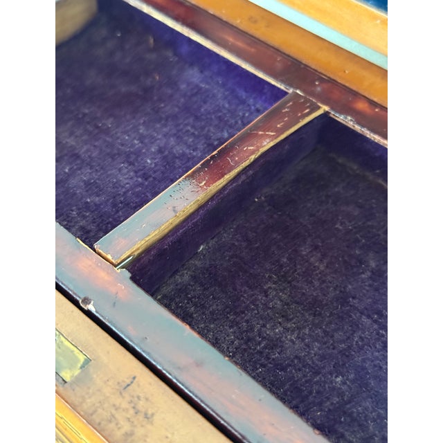 Late 19th Century Inlaid Marquetry Jewelry Casket For Sale - Image 12 of 12