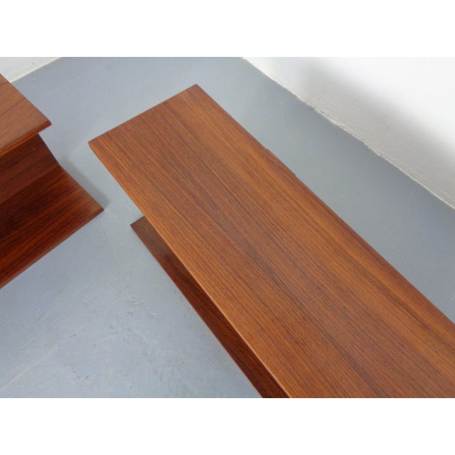 Mid-Century Rosewood Shelf by Walter Wirz for Wilhelm Renz, Germany, 1960s For Sale - Image 13 of 17