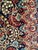 Vintage Persian Kerman Rug, Hand-Knotted Wool, All-Over Floral Garden Pattern, Navy & Ivory, 3x7 For Sale - Image 13 of 16
