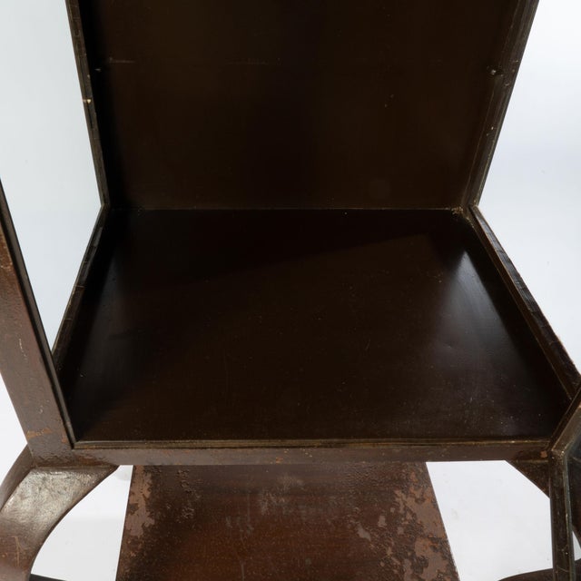 1920s 1920's Steel Medical Cabinet For Sale - Image 5 of 12