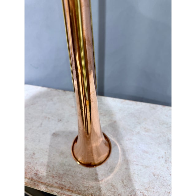 Copper Antique English Brass and Copper Coaching Horn by Boosey & Co., Circa 1880 For Sale - Image 8 of 17