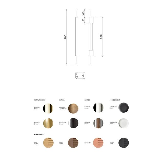 Tubus 70 Wall Light by Contain For Sale - Image 10 of 11