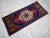 1970s Hand Made Small Turkish Rug. DoorMat Entry Decor Kitchen Mat Baht Mat - 20'' X 44'' For Sale - Image 13 of 13