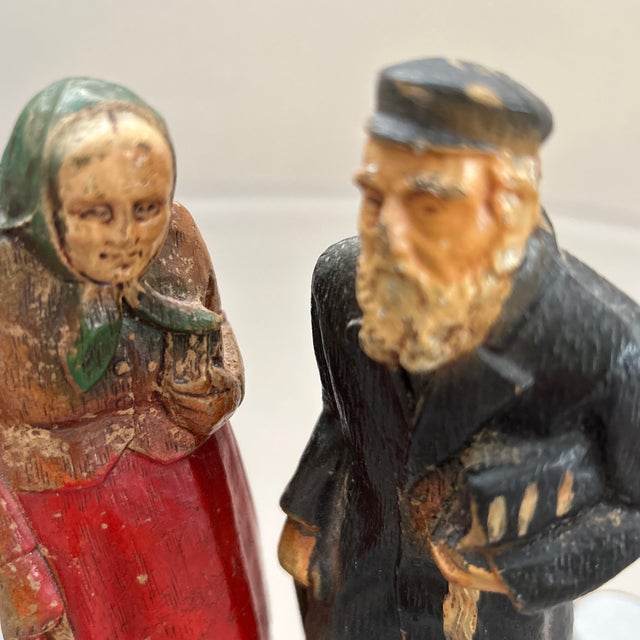 Figurative Pair of Grandparents For Sale - Image 3 of 3