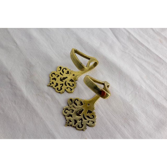 1960s Bronze Wall Coat Racks, 1960, Set of 2 For Sale - Image 5 of 6