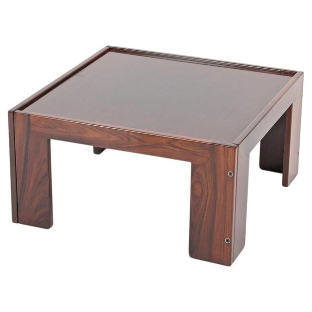 Square Coffee Table attributed to Afra and Tobia Scarpa for Cassina, Italy, 1965 For Sale - Image 18 of 18