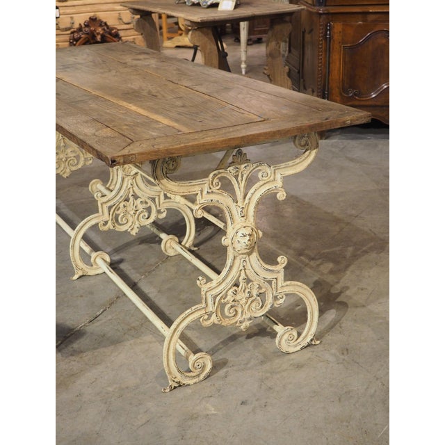 More information coming soon… Dating to circa 1900, this French table was recently discovered in Alsace. The painted cast...