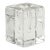 Glass Block Candle Holder For Sale