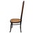 Mid 19th Century Vienna Secession Bent Oak & Cane High Back Side Chair No. 16 Attributed to Thonet For Sale - Image 4 of 8
