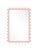 Contemporary Fleur Home Garden District Magazine Rectangle Mirror in Salmon Berry, 29.75x41 For Sale - Image 3 of 3