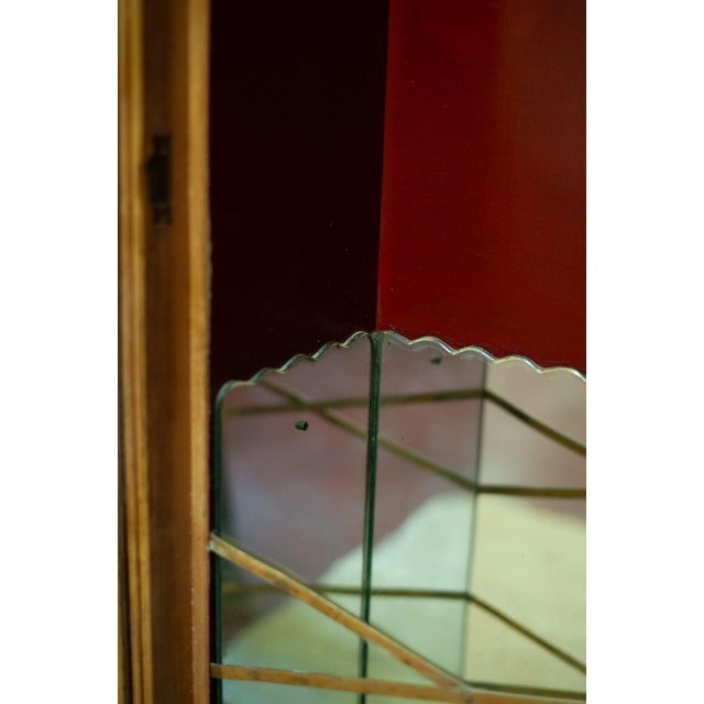 Bamboo Wardrobe Cabinet with Illustrations, Italy, 1950 For Sale - Image 10 of 15