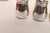 1930s Art Deco 8 Sterling Silver Salt Shakers by Revere and JWW With Retailer Georg Jensen Box For Sale - Image 15 of 17