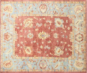 2010s Contemporary Woven Turkish Oushak Rug