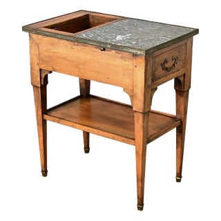 French 19th Century Fruitwood Rafraichissoir Dry Bar For Sale