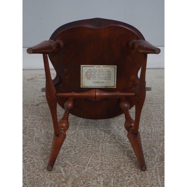 Set of 4 Dr Dimes Bow Back Windsor Dining Chairs For Sale - Image 17 of 18