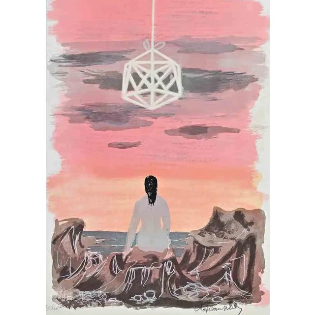 Roger Chapelain-Midy, Sunset, Lithograph, 1971 For Sale