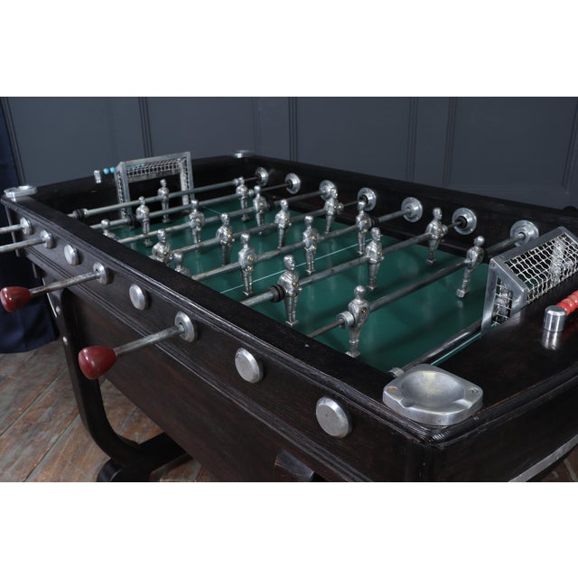 French Oak Coin-Operated Table Football Baby Foot Table, 1929 For Sale - Image 10 of 18