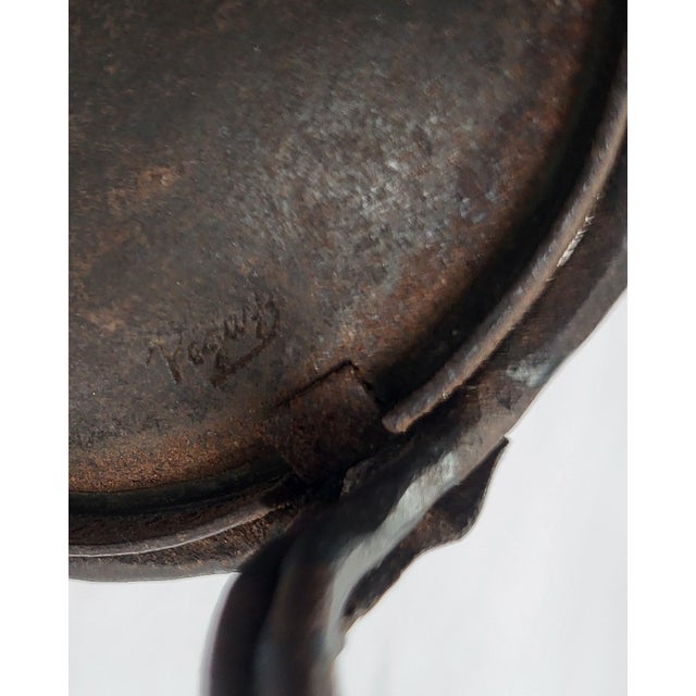 Antique French Art Nouveau Butterfly Wing Trinket Dish by Peguy, 1890s For Sale - Image 4 of 5