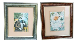 Jimmy Gibbez, Story and Nursery Rhymes, 1960s, Lithographs, Set of 2