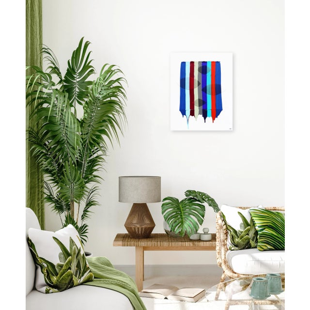 "Fils I Colors Dcxiii" Original Artwork by Raul De La Torre For Sale - Image 9 of 10