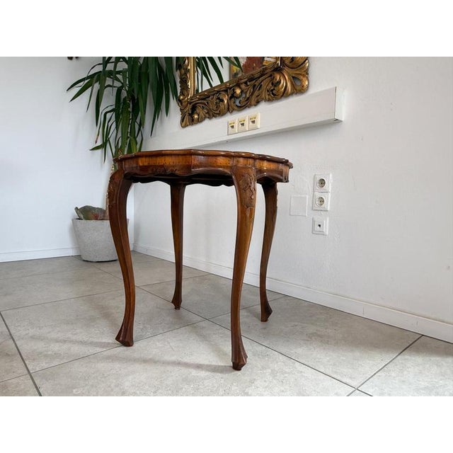 Side table, plant stand, Baroque-style table. Dimensions: Height x Width x Depth 60 x 60 x 60 cm. Very pretty little table...