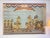 An antique painted cloth panel from India. May have been a back drop for a theater or a large wall hanging. It has a...