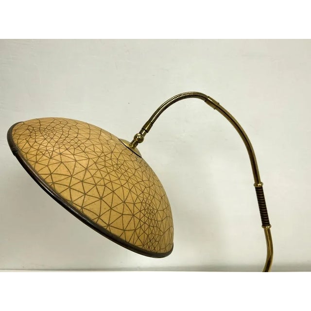 Metal Mid-Century Table Lamp from Temde, 1950s For Sale - Image 7 of 13