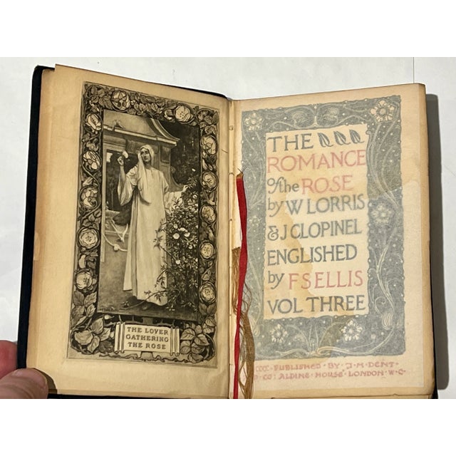 Vintage Set of Classic the Temple Classics Navy and Gold Books - Set of 5 For Sale In Washington DC - Image 6 of 13