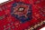 1960s 1960s Vintage Shiraz Persian Wool Rug in Red With Medallion Motif For Sale - Image 5 of 7