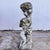 White Graniglia Statue Putto For Sale - Image 4 of 7