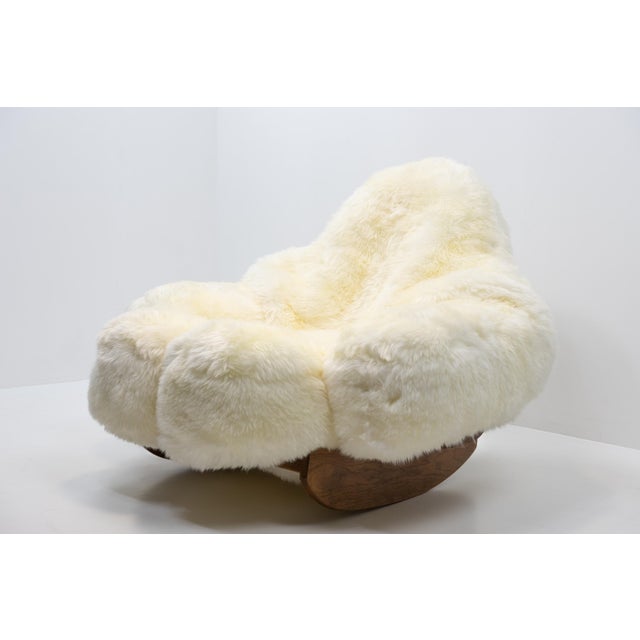 Vintage Rocking Yeti Chair by Mario Scheichenbauer for Elam, Italy, 1960s For Sale - Image 6 of 15