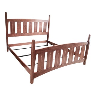 Stickley Harvey Ellis Cherry King Size Bed For Sale