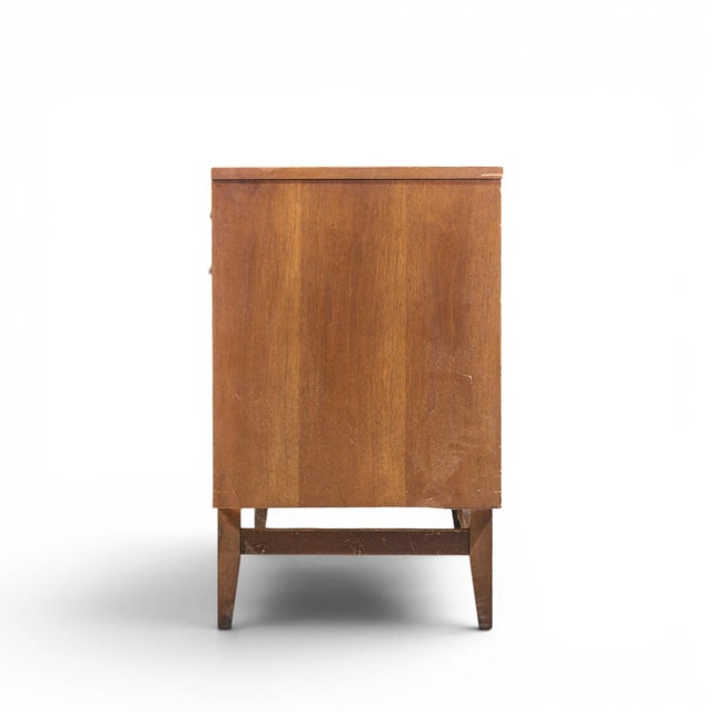 Broyhill Brasilia Broyhill Brasilia Mid Century Lowboy Dresser For Sale - Image 4 of 10