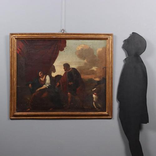 Oil on canvas. Venetian school, 17th century. The story of Tamar, told in the book of Genesis, is a tale of deception,...