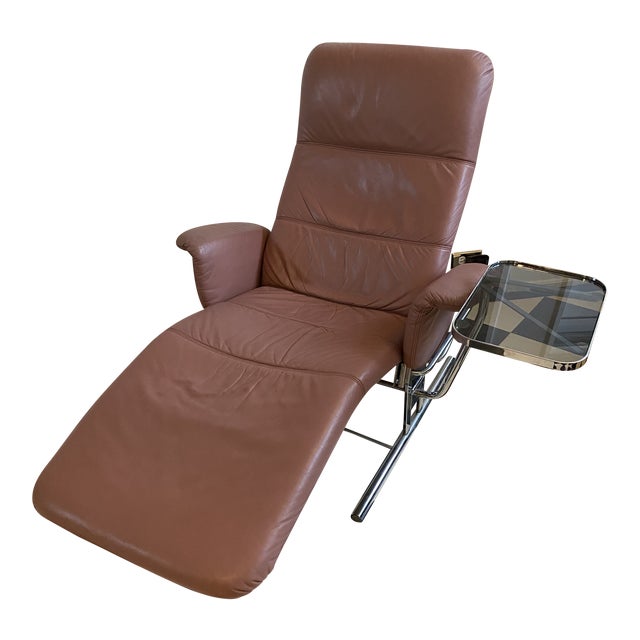 1980s Eagle Chaise Lounge for Dux by Kenneth Bergenblad For Sale