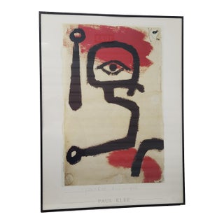 Vintage Paul Klee “Paukenspiel” Kettledrummer Framed Art Print – Tushita Fine Art Germany For Sale