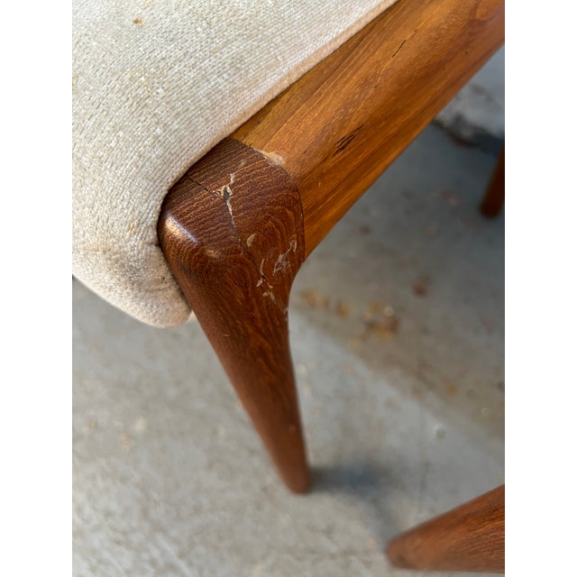 Mid 20th Century Pair of 'Fs17' Teak Danish Dining Chairs Attributed to House of Denmark For Sale - Image 9 of 9