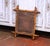 Early 20th Century French Faux Bamboo Walnut Wall Mirror With Finials For Sale In Dallas - Image 6 of 6