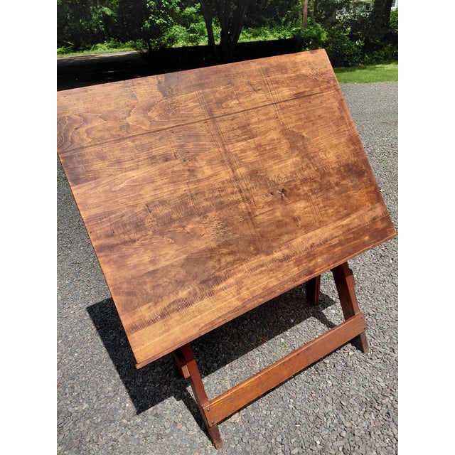 1940s Keuffel and Esser Popular Drafting Table For Sale - Image 14 of 16
