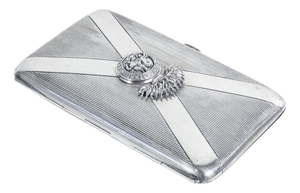 Sterling Silver Cigarette Case, 1918