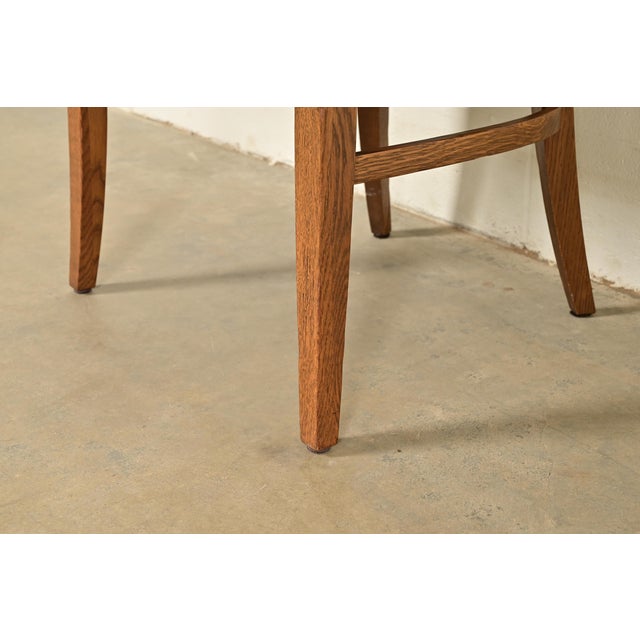 Stickley Mission Oak Arts & Crafts Dining Chairs, Set of Six For Sale - Image 10 of 14