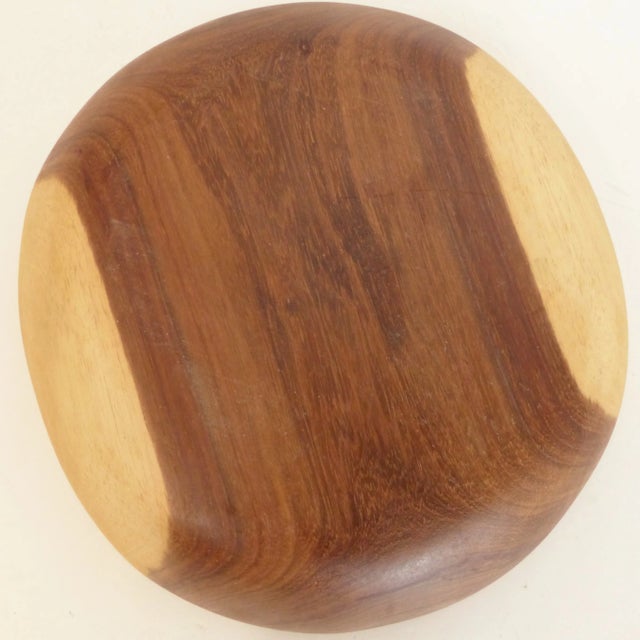 Scandinavian Teak Wood Bowl, 1950s, in Very Good conditions. Designed 1950 to 1959