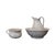 Watercolor and Jofaina Set, Printed Ceramics, Pps. S. Xx - England, 1920s, Set of 3 For Sale - Image 12 of 12