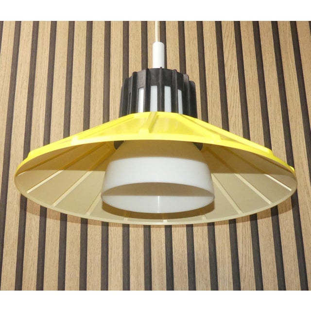Vintage Space Age Hanging Lamp, 1970s For Sale - Image 3 of 11