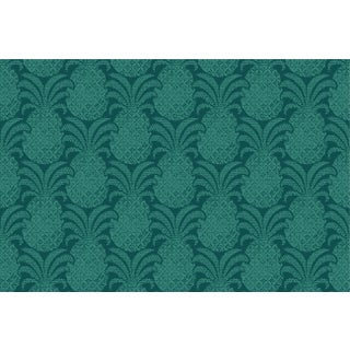 Round Hill Jungle Green Fabric by the Yard For Sale