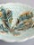 Late 19th Century 19th Century Swedish Rörstrand Majolica Turquoise Chestnut Leaf Plate For Sale - Image 5 of 7