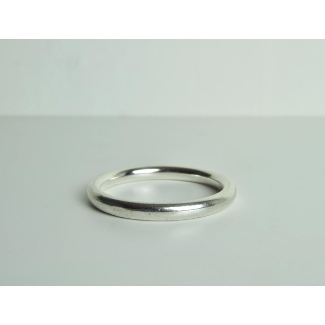 Silver Bangle Designed and crafted by Leif Bodh Have, Denmark 1970s. Stamped with BODH He designs and crafts contemporary...